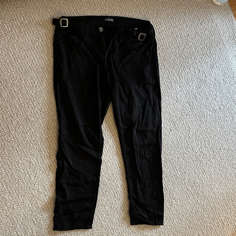 Strom Black Denim Jeans